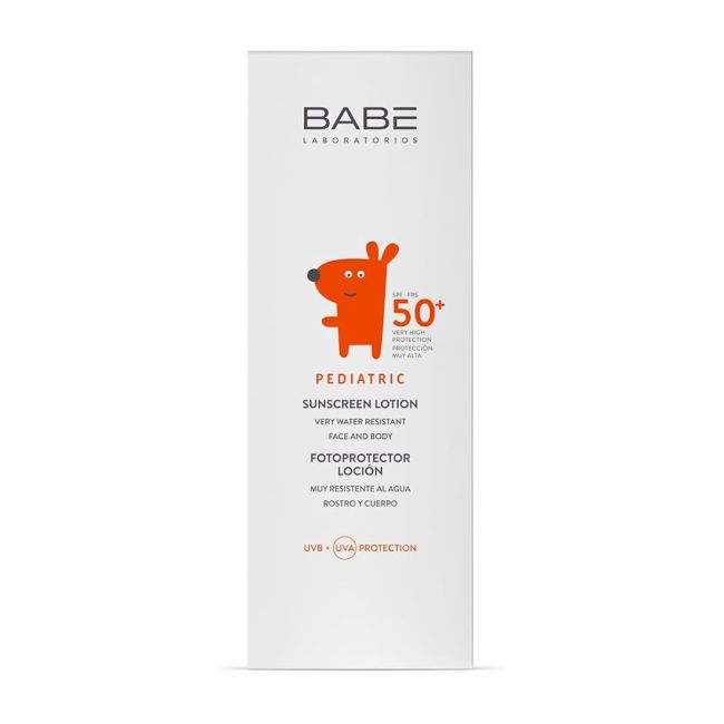 BABE PEDIATRIC SPF50+ apsauginis losjonas nuo saulės, 100 ml