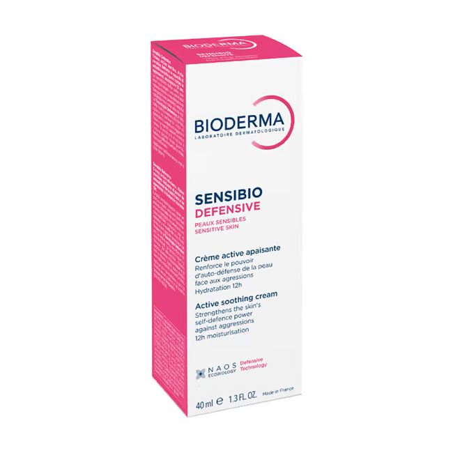 BIODERMA SENSIBIO DEFENSIVE RICH veido kremas, 40 ml