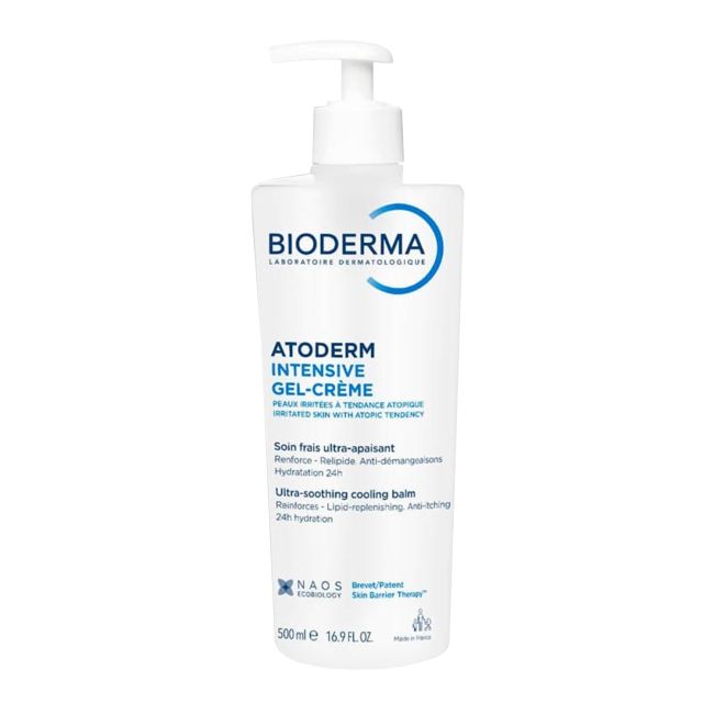 BIODERMA ATODERM ULTRA-SOOTHING kūno želė - kremas, 500 ml