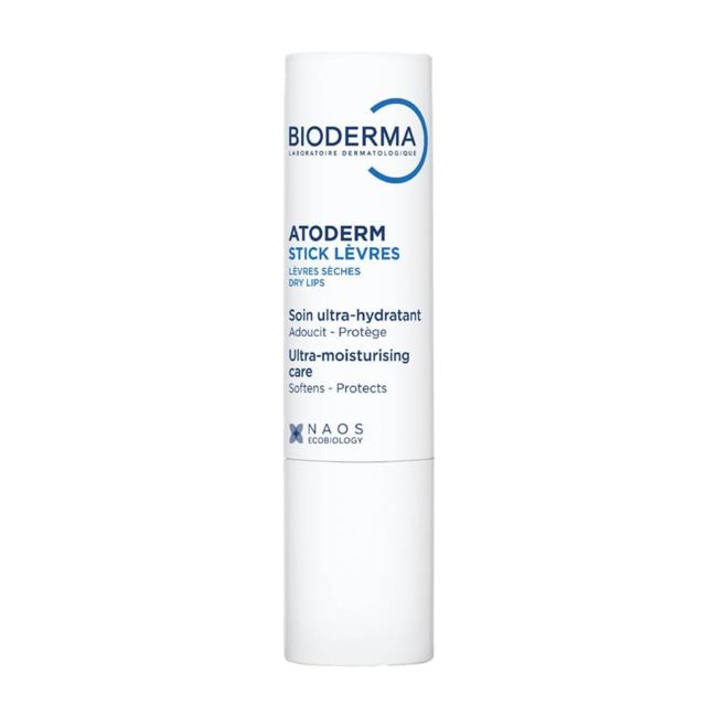 BIODERMA ATODERM ULTRA-MOISTURIZING lūpų balzamas - pieštukas, 4 g