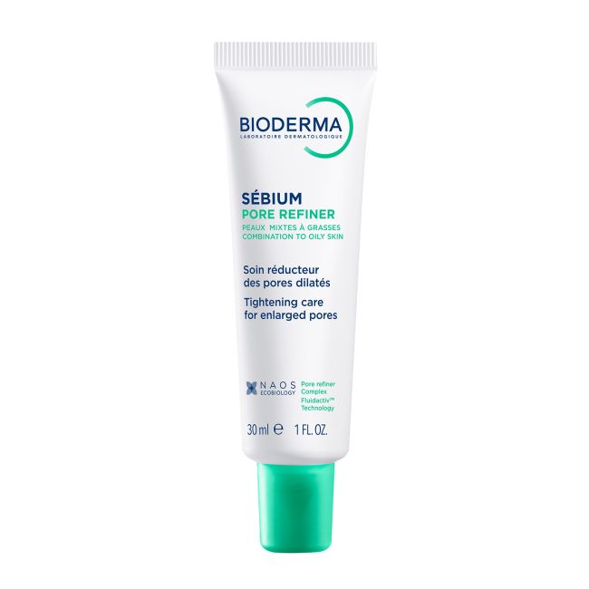 BIODERMA SEBIUM PORE REFINER poras sutraukiantis koreguojamasis kremas, 30 ml
