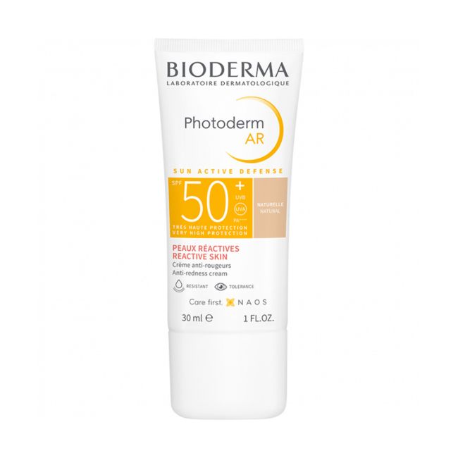 BIODERMA PHOTODERM AR SPF50+ apsauginis veido kremas nuo saulės, 30 ml