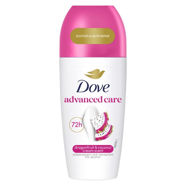 DOVE ADVANCED CARE INVISIBLE DRY rutulinis dezodorantas antiperspirantas, 50 ml