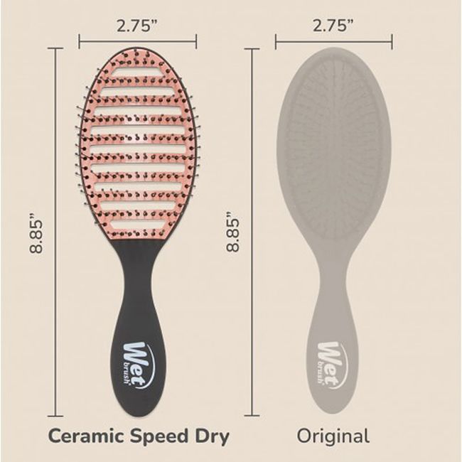 WETBRUSH CERAMIC SPEED DRY plaukų džiovinimo šepetys