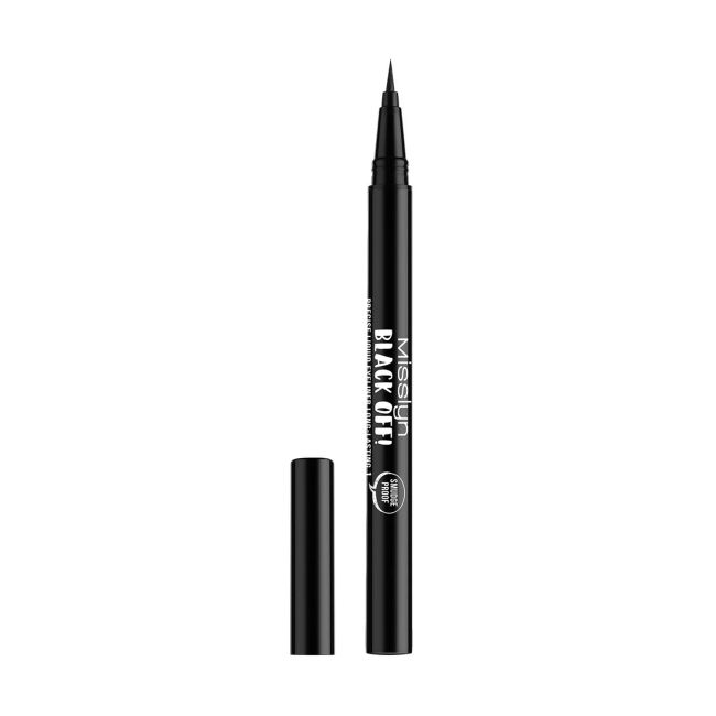 MISSLYN BLACK OFF! PRECISE LIQUID akių kontūro flomasteris, 0,5 ml