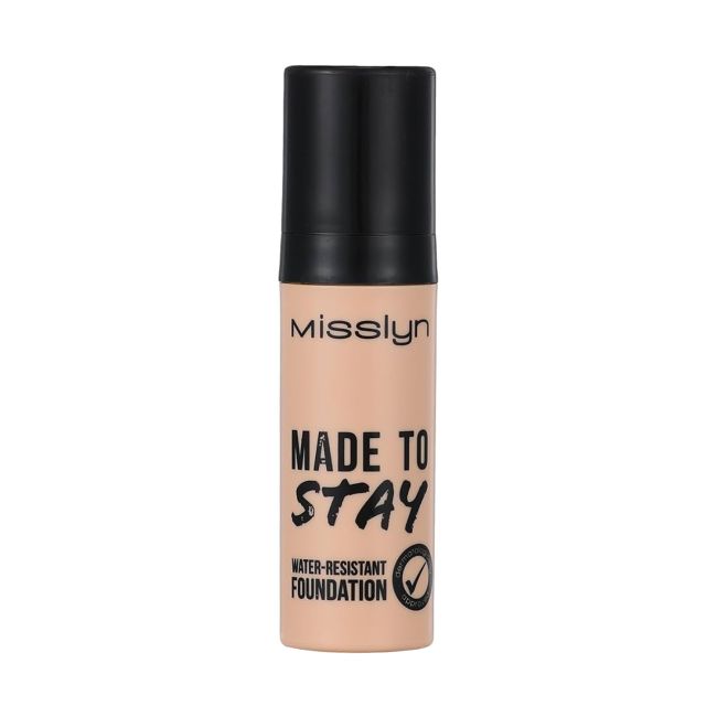 MISSLYN MADE TO STAY WATER-RESISTANT makiažo pagrindas, 30 ml