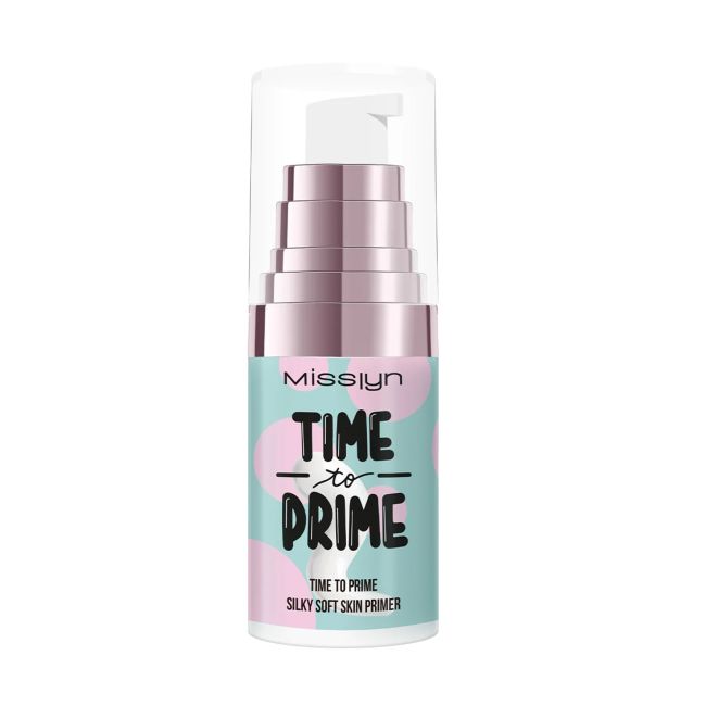 MISSLYN TIME TO PRIME SILKY SOFT makiažo pagrindas, 15 ml