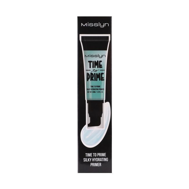 MISSLYN TIME TO PRIME SILKY HYDRATING makiažo pagrindas, 30 ml