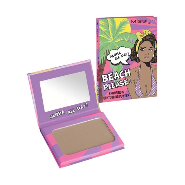 MISSLYN BEACH PLEASE! BRONZING & CONTOURING veido pudros, 6 g