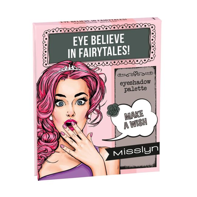 MISSLYN EYE BELIEVE IN FAIRYTALES! akių vokų šešėlių paletė