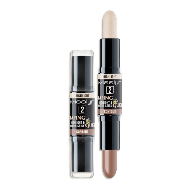 MISSLYN SHAPING QUEEN švytėjimo suteikiantis ir veido bruožų modeliavimo pieštukas, 7 g