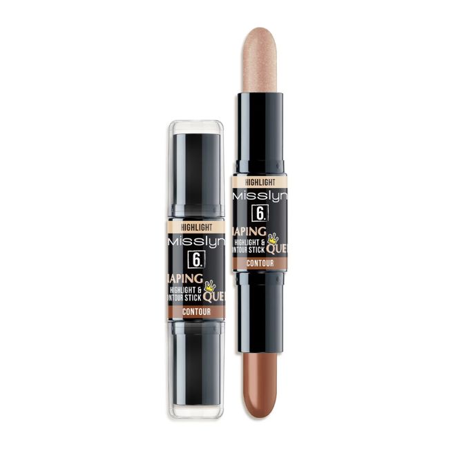MISSLYN SHAPING QUEEN švytėjimo suteikiantis ir veido bruožų modeliavimo pieštukas, 7 g
