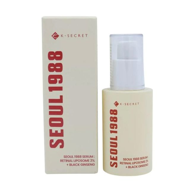 K - SECRET SEOUL 1988 RETINAL LIPOSOME 2% + BLACK GINSENG veido serumas, 30 ml
