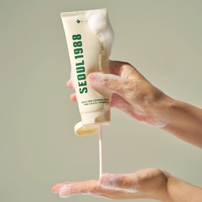 K - SECRET SEOUL 1988 PINE CICA 1% + PROBIOTICS valomosios veido putos, 150 ml