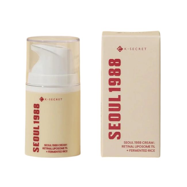 K - SECRET SEOUL 1988 RETINAL LIPOSOME 1% + FERMENTED RICE veido kremas, 50 ml