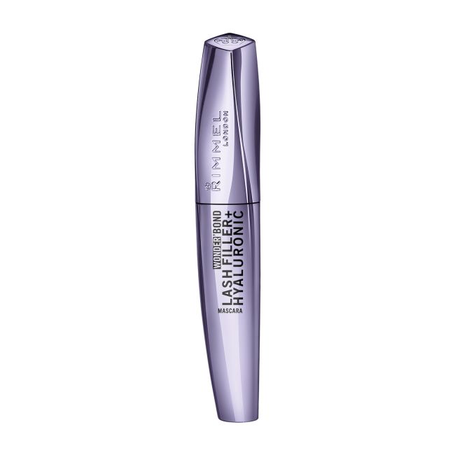 RIMMEL WONDER'BOND LASH FILLER + HYALURONIC blakstienų tušas, 11 ml
