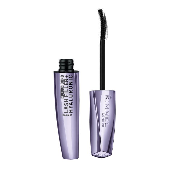 RIMMEL WONDER'BOND LASH FILLER + HYALURONIC blakstienų tušas, 11 ml
