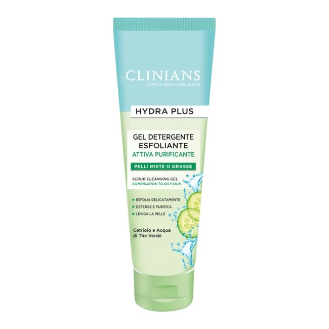 CLINIANS HYDRA PLUS veido šveičiamoji valomoji želė, 150 ml