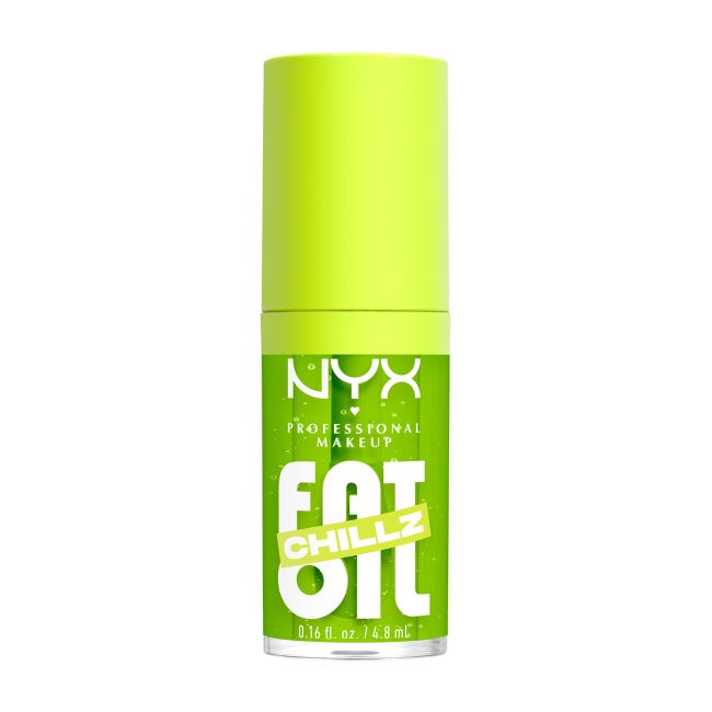 NYX PROFESSIONAL MAKEUP FAT OIL CHILLZ lūpų blizgis, 4,8 ml