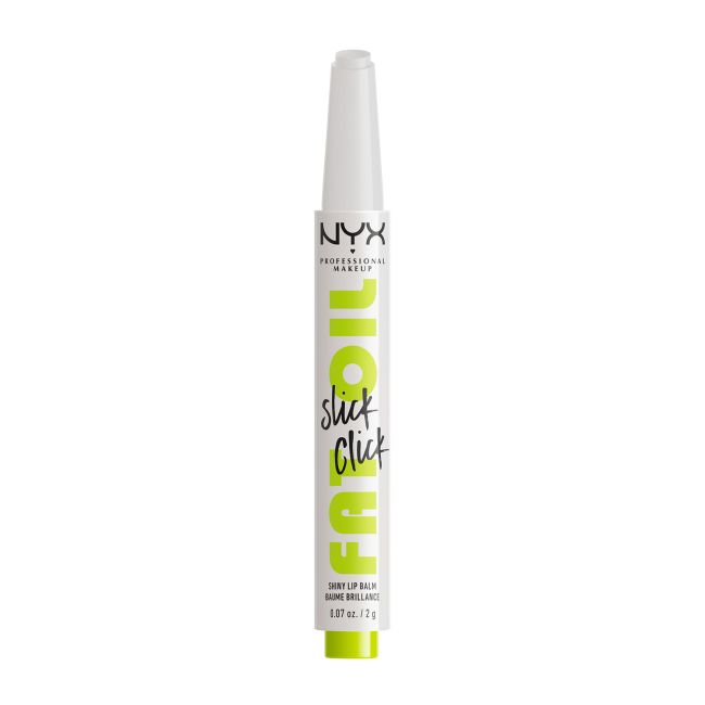 NYX PROFESSIONAL MAKEUP SLICK CLICK SHINY lūpų balzamas, 2 g
