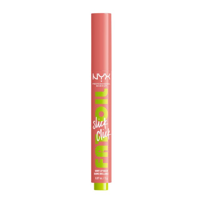 NYX PROFESSIONAL MAKEUP SLICK CLICK SHINY lūpų balzamas, 2 g