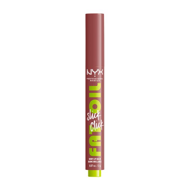 NYX PROFESSIONAL MAKEUP SLICK CLICK SHINY lūpų balzamas, 2 g