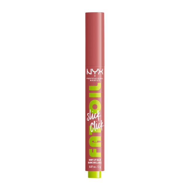 NYX PROFESSIONAL MAKEUP SLICK CLICK SHINY lūpų balzamas, 2 g