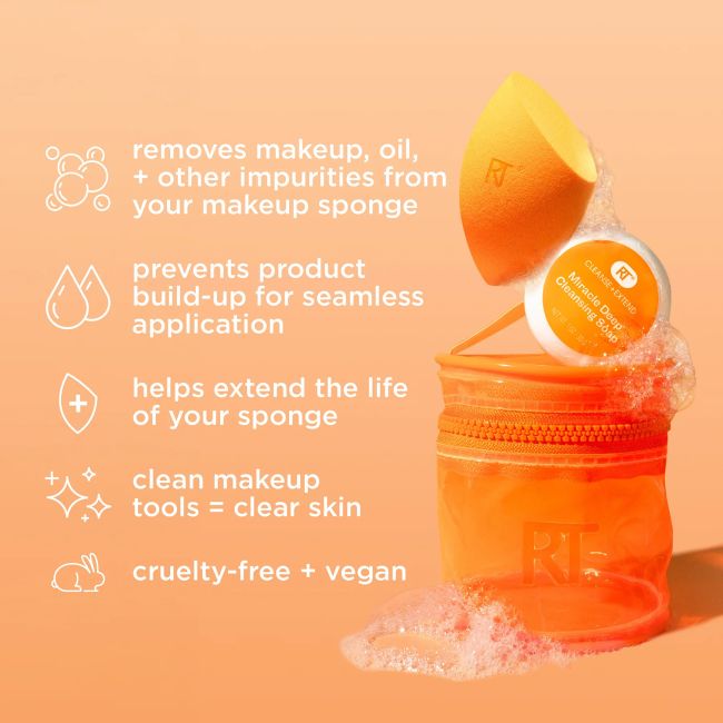 REAL TECHNIQUES MIRACLE BLEND - CLEANSE rinkinys