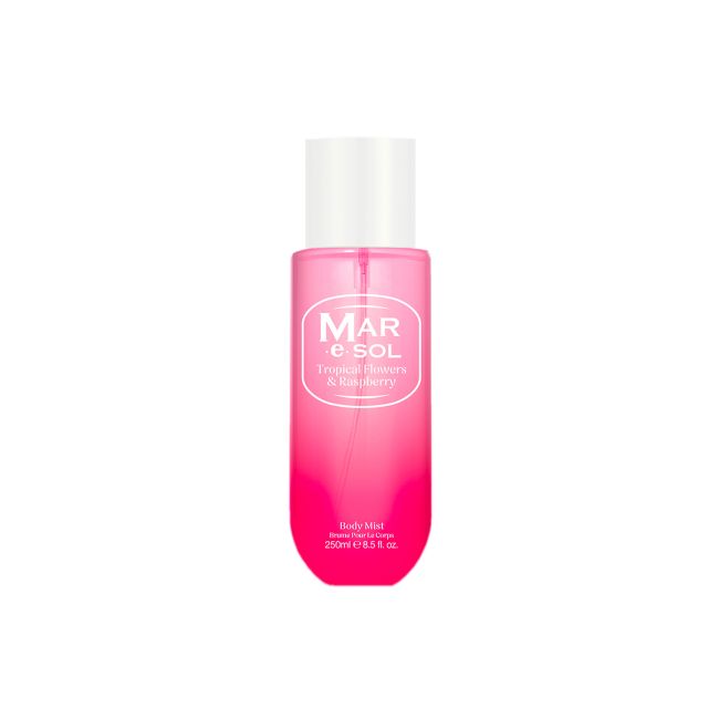 MAR E SOL TROPICAL FLOWERS & RASPBERRY kūno migla, 250 ml