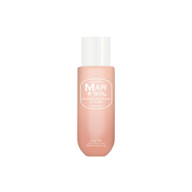 MAR E SOL CARAMEL MACADAMIA & VANILLA kūno migla, 250 ml