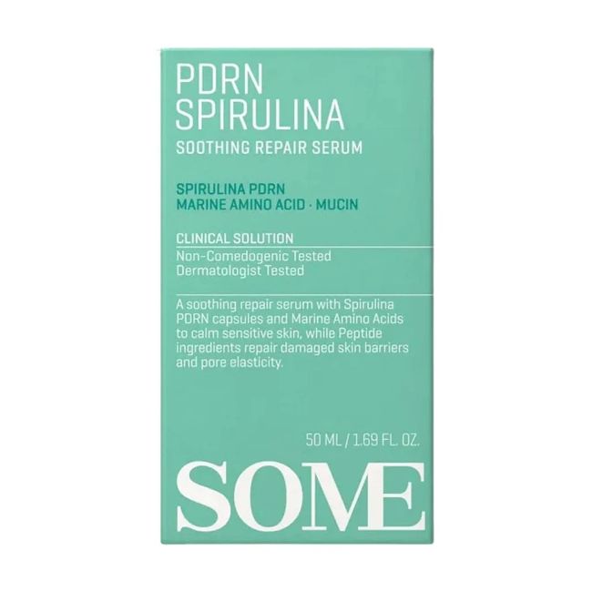 SOME BY MI PDRN SPIRULINA SOOTHING REPAIR veido serumas, 50 ml