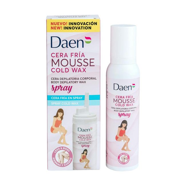 DAEN COLD WAX kūno depialicinės purškiamosios putos, 80 ml