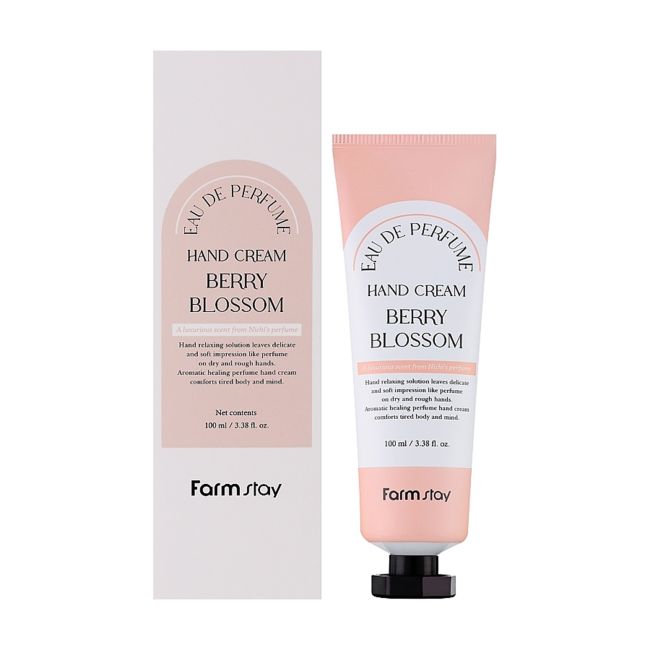 FARMSTAY EAU DE PERFUME BERRY BLOSSOM rankų kremas, 100 ml