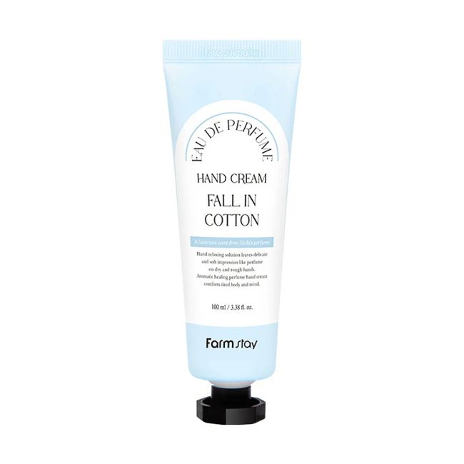 FARMSTAY EAU DE PERFUME FALL IN COTTON rankų kremas, 100 ml