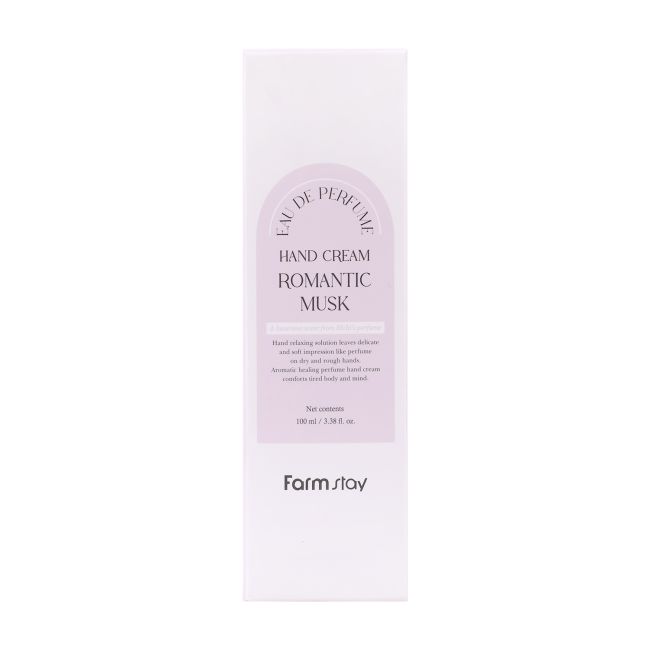FARMSTAY EAU DE PERFUME ROMANTIC MUSK rankų kremas, 100 ml