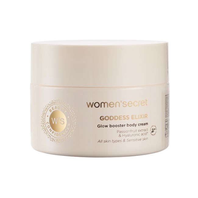 WOMEN'SECRET GODDESS ELIXIR GLOW BOOSTER kūno kremas, 250 ml