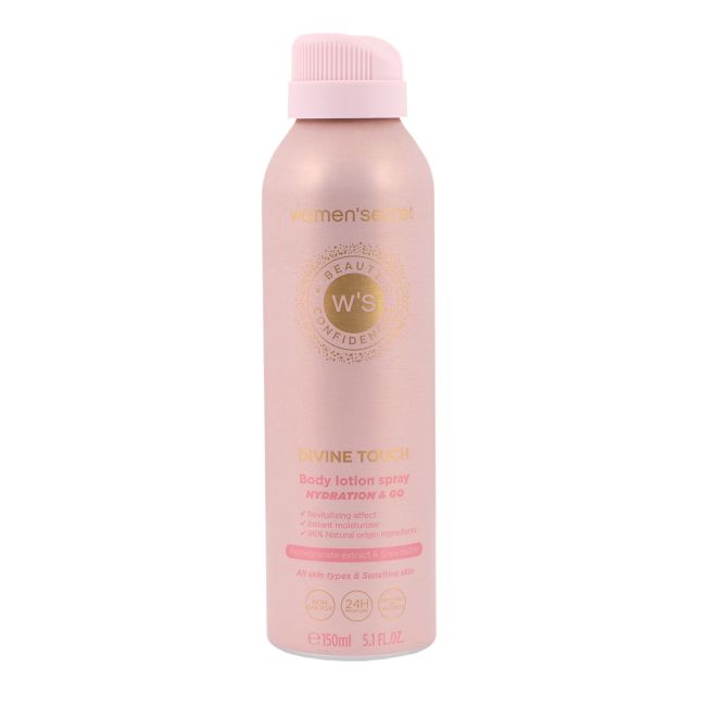 WOMEN'SECRET DIVINE TOUCH purškiamasis kūno losjonas, 150 ml