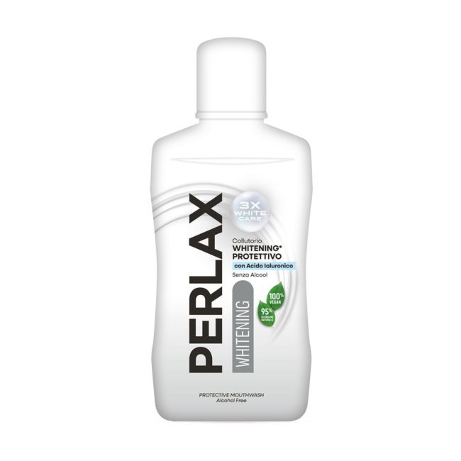 PERLAX WHITENING PROTETTIVO burnos skalavimo skystis, 500 ml