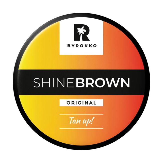 BYROKKO SHINE BROWN ORIGINAL įdegį skatinantis kremas, 200 ml