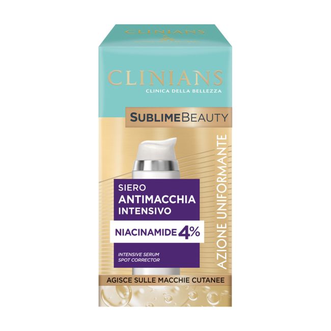 CLINIANS SUBLIME BEAUTY SIERO ANTIMACCHIA INTENSIVO veido serumas, 30 ml