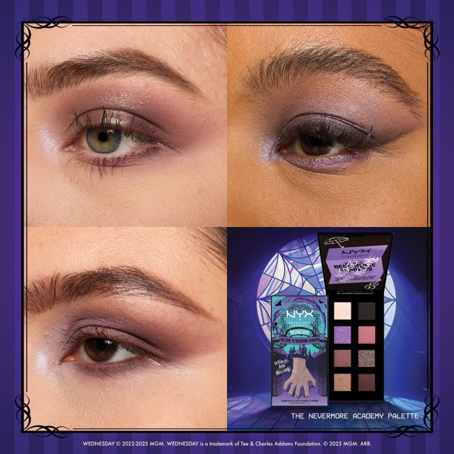 NYX PROFESSIONAL MAKEUP WEDNESDAY akių vokų šešėlių paletė (8 x 1 g)