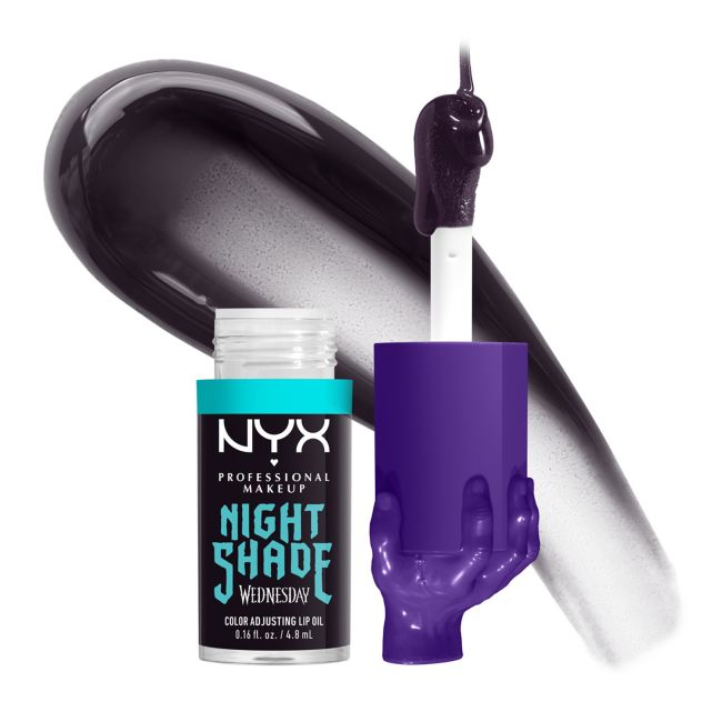 NYX PROFESSIONAL MAKEUP NIGHT SHADE WEDNESDAY lūpų aliejus, 4,8 ml