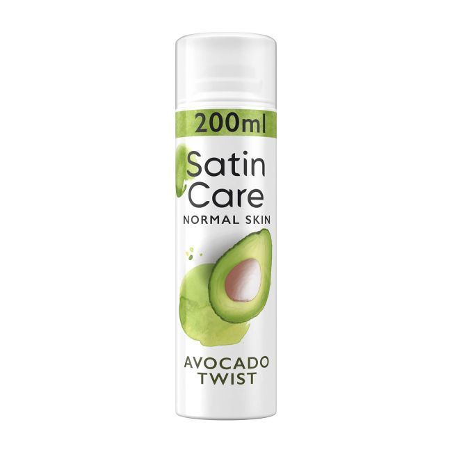 SATIN CARE AVOCADO TWIST skutimosi želė, 200 ml