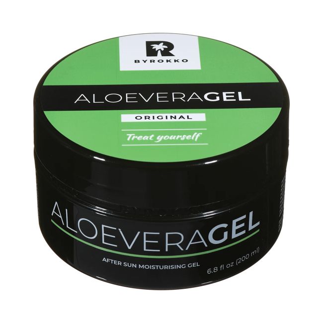BYROKKO ALOE VERA ORIGINAL želė po deginimosi, 200 ml