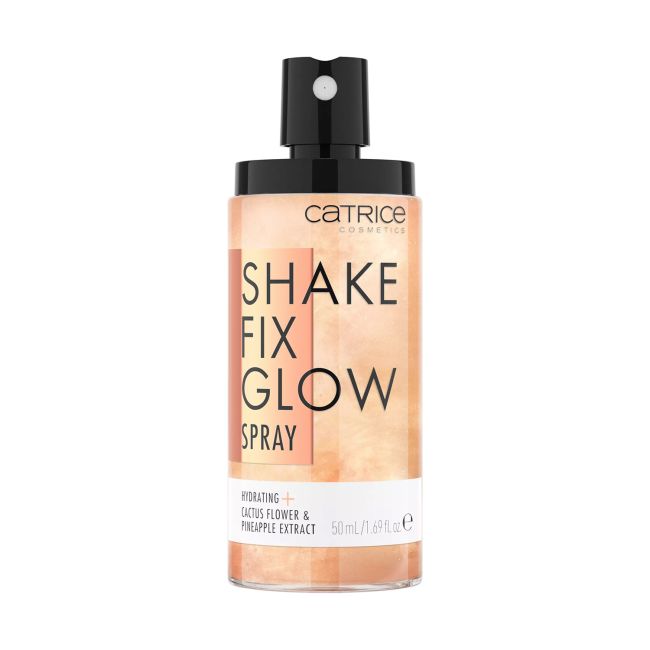 CATRICE SHAKE FIX GLOW makiažą fiksuojantis purškiklis, 50 ml