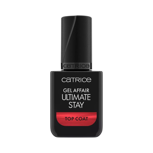 CATRICE GEL AFFAIR ULTIMATE STAY viršutinis nagų lako sluoksnis, 10,5 ml