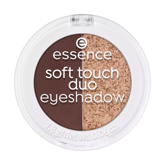 ESSENCE SOFT TOUCH DUO akių vokų šešėliai, 1,8 g