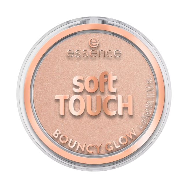 ESSENCE SOFT TOUCH BOUNCY GLOW švytėjimo suteikianti pudra, 4 g