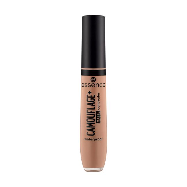 ESSENCE CAMOUFLAGE + MATTE vandeniui atspari maskuojamoji priemonė, 8 ml