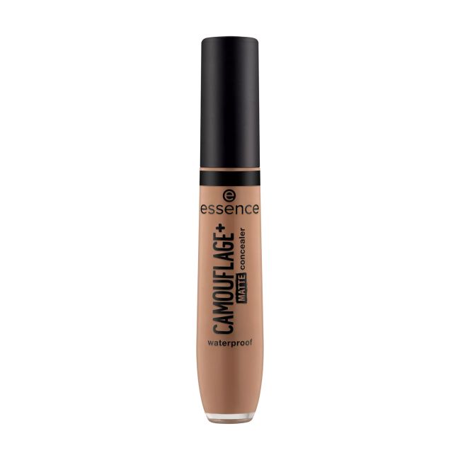 ESSENCE CAMOUFLAGE + MATTE vandeniui atspari maskuojamoji priemonė, 8 ml